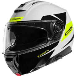 Fibra Casco Modulare Schuberth C5 Eclipse Giallo