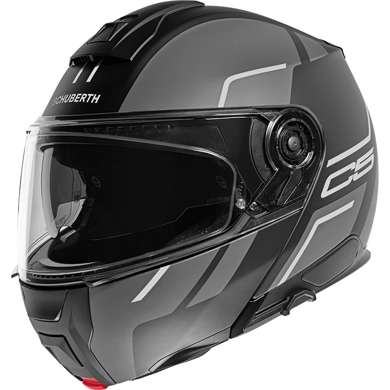 Fibra Casco Modulare Schuberth C5 Master Grigio