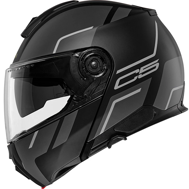 Fibra Casco Modulare Schuberth C5 Master Grigio - immagine 3