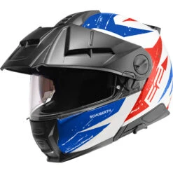 Fibra Casco Modulare Schuberth E2 Explorer Blu