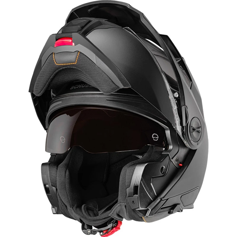 Fibra Casco Modulare Schuberth E2 Nero Opaco - immagine 2