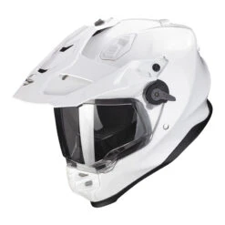 Crosstourer Casco Scorpion Adf-9000 Air Solid Bianco