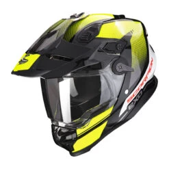 Crosstourer Casco Scorpion Adf-9000 Air Trial Nero Giallo