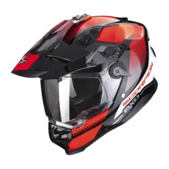 Crosstourer Casco Scorpion Adf-9000 Air Trial Nero Rosso