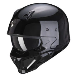Mentoniera Removibile Casco Scorpion Covert X Solid Nero