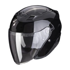 Policarbonato Casco Scorpion Exo 230 Solid Nero