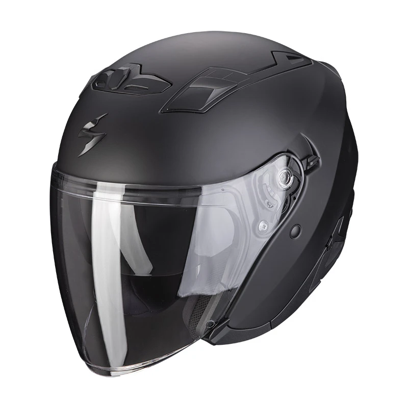 Policarbonato Casco Scorpion Exo 230 Solid Nero Opaco