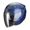 Policarbonato Casco Scorpion Exo 230 Sr Blu Scuro Bianco