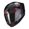 Policarbonato Casco Scorpion Exo 391 Spada Nero Rosso