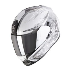 Policarbonato Casco Scorpion Exo 491 Run Bianco Nero