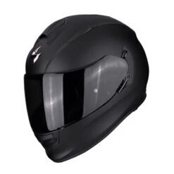 Policarbonato Casco Scorpion Exo 491 Solid Nero Opaco