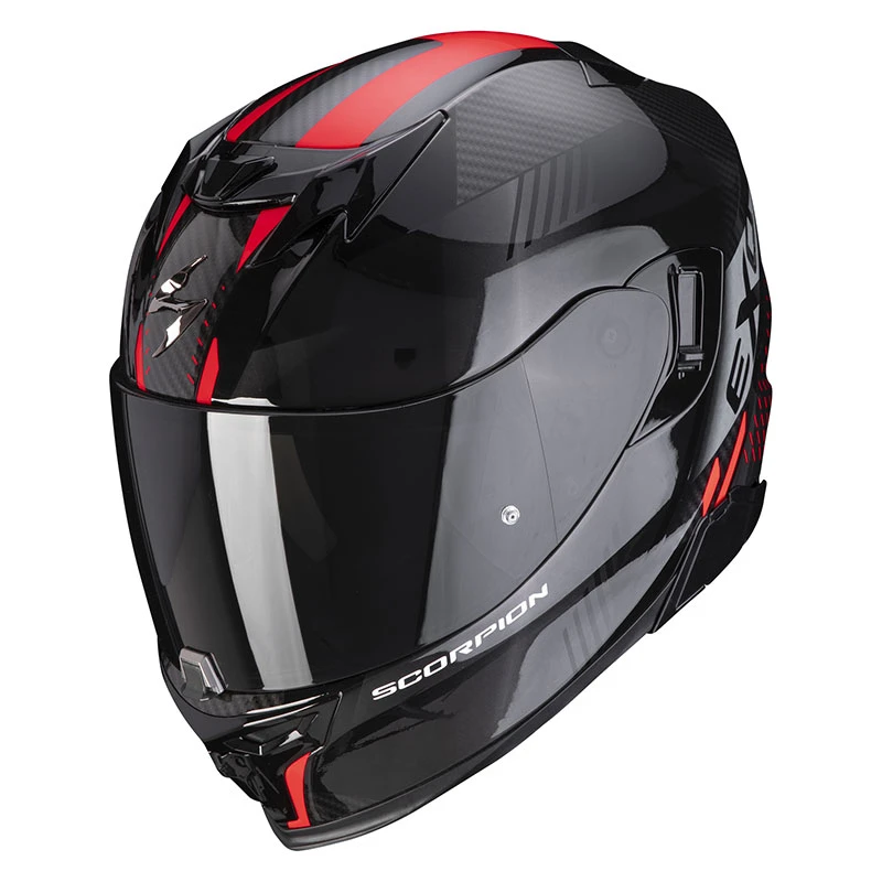 Policarbonato Casco Scorpion Exo 520 Air Laten Nero Rosso