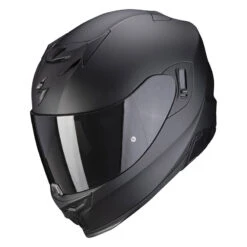 Policarbonato Casco Scorpion Exo 520 Smart Air Solid Nero Opaco