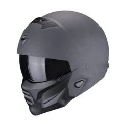 Mentoniera Removibile Casco Scorpion Exo Combat 2 Graphite Grigio
