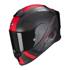 Fibra Scorpion Exo R1 Evo Carbon Air Mg Nero Rosso