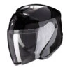 Fibra Casco Jet Scorpion Exo S1 Nero Lucido