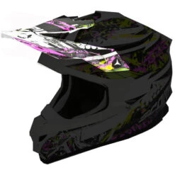 Supporti Visiera Scorpion Frontino Vx-15 Horror Bianco Rosa Verde