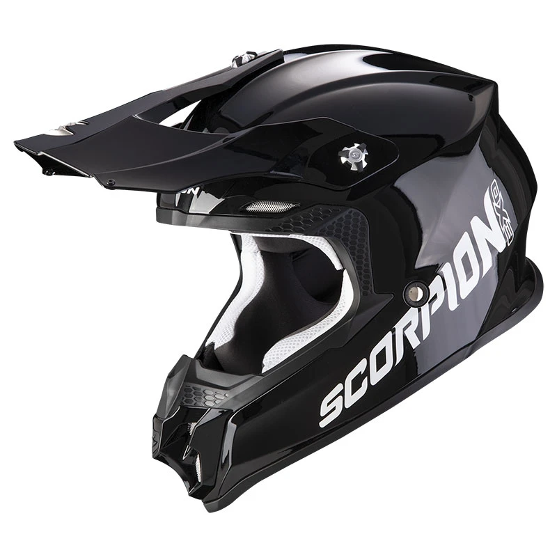Policarbonato Casco Scorpion Vx-16 Evo Air Solid Nero