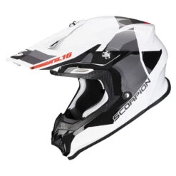 Policarbonato Casco Scorpion Vx-16 Evo Air Spectrum Bianco