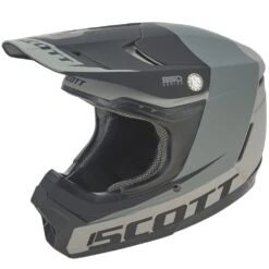 Policarbonato Casco Scott 350 Evo Plus Carry Retro Ece Nero