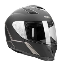 Fibra Casco Sena Stryker Nero Opaco
