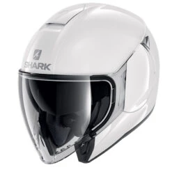 Policarbonato Casco Shark Citycruiser Blank Bianco