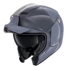 Policarbonato Casco Modulare Shark Evo Jet Blank Grigio