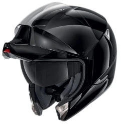 Policarbonato Casco Modulare Shark Evo Jet Blank Nero