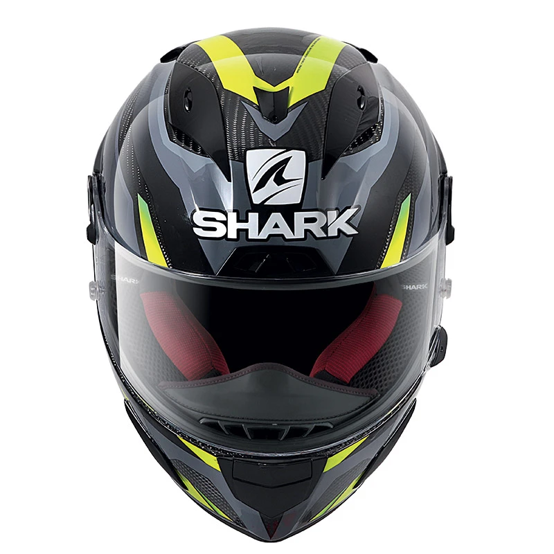 Fibra Casco Shark Race R Pro Carbon Aspy Giallo - immagine 3