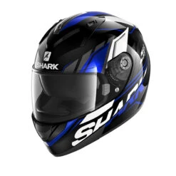 Policarbonato Casco Shark Ridill 1.2 Phaz Nero Blu