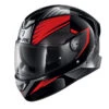 Policarbonato Casco Shark Skwal 2 Hallder Nero Rosso