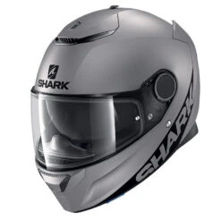 Fibra Casco Shark Spartan 1.2 Blank Mat Grigio
