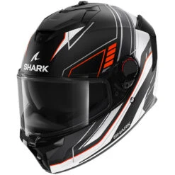 Fibra Casco Shark Spartan Gt Pro Toryan Bianco Arancio