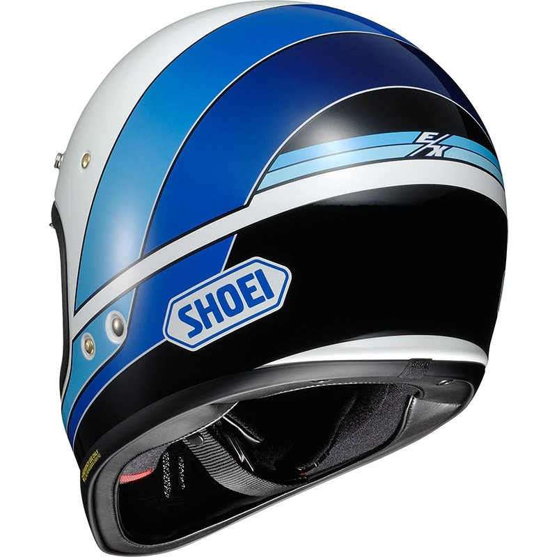 Fibra Casco Shoei Ex-zero Equation Tc-11 Blu Bianco - immagine 2