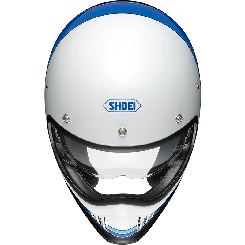 Fibra Casco Shoei Ex-zero Equation Tc-11 Blu Bianco - immagine 3