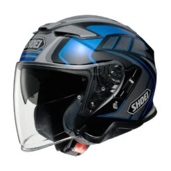Fibra Casco Jet Shoei J-cruise 2 Aglero Tc-2 Blu