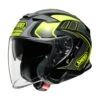 Fibra Casco Jet Shoei J-cruise 2 Aglero Tc-3 Giallo