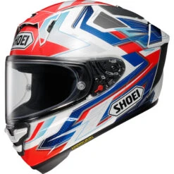 Fibra Casco Shoei X-spr Pro Escalate Tc10 Blu Bianco