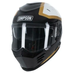 Fibra Casco Simpson Venom Tanto Nero Tangol