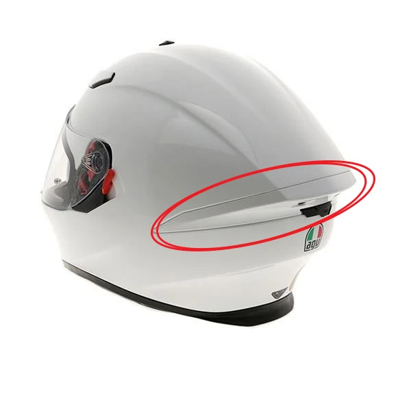 Prese Aria Spoiler Agv K-5/k-5 Jet (xs-s-ms) Bianco
