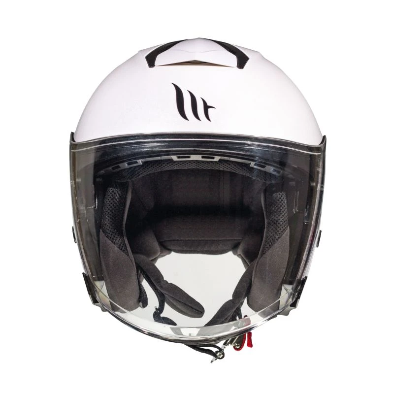 Policarbonato Mt Helmets Thunder 3 Sv Jet Solid A0 Bianco - immagine 2