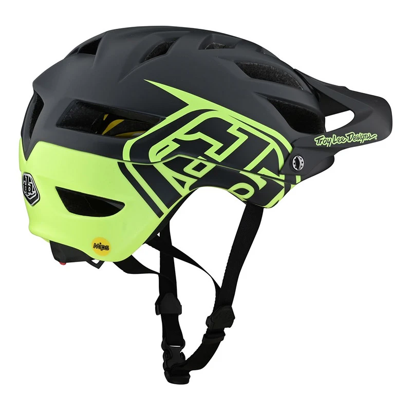 Casco Mtb Troy Lee Designs A1 Mips Classic Grigio - immagine 2