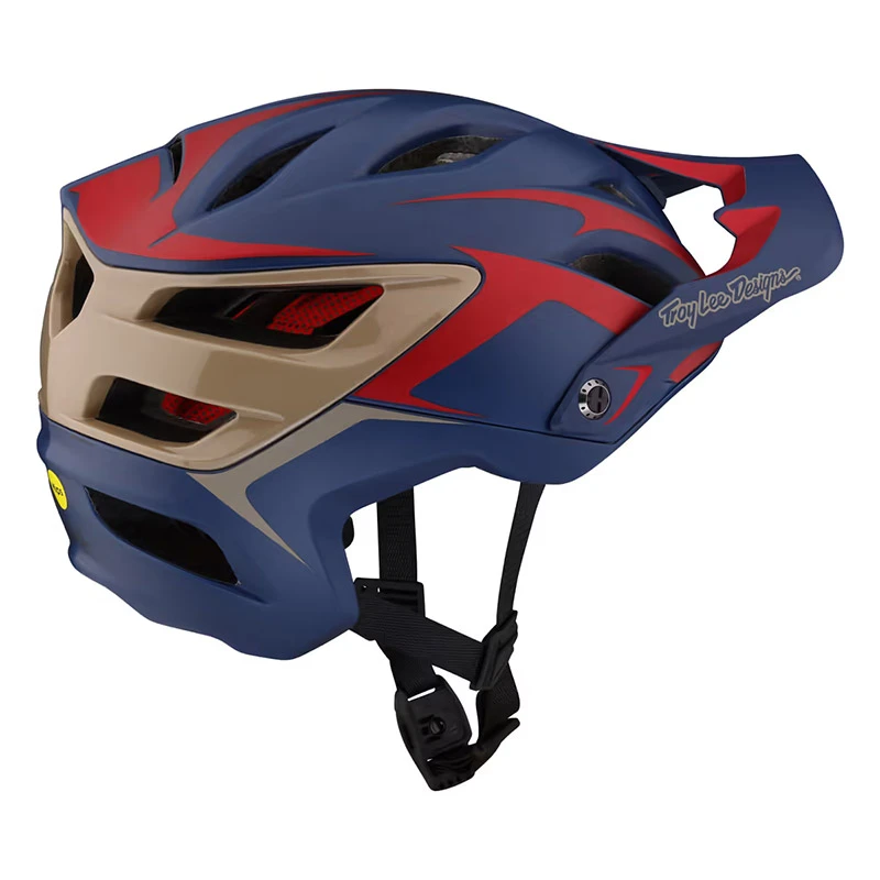 Mtb Casco Troy Lee Designs A3 Mips Fang Blu - immagine 2
