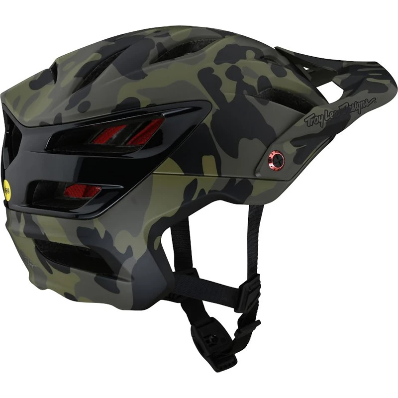 Casco Mtb Troy Lee Designs A3 Mips Camo Verde - immagine 2