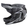 Downhill Casco Troy Lee Designs D4 Carbon Lines Nero