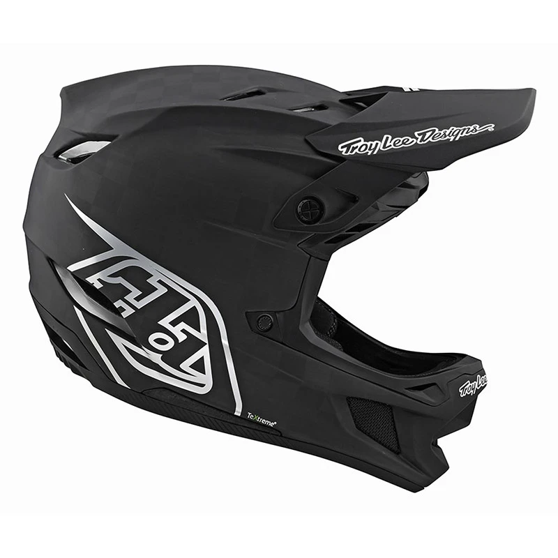 Downhill Casco Troy Lee Designs D4 Carbon Stealth Nero - immagine 2