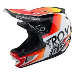 Downhill Troy Lee Designs D4 Composite Qualifier Arancio