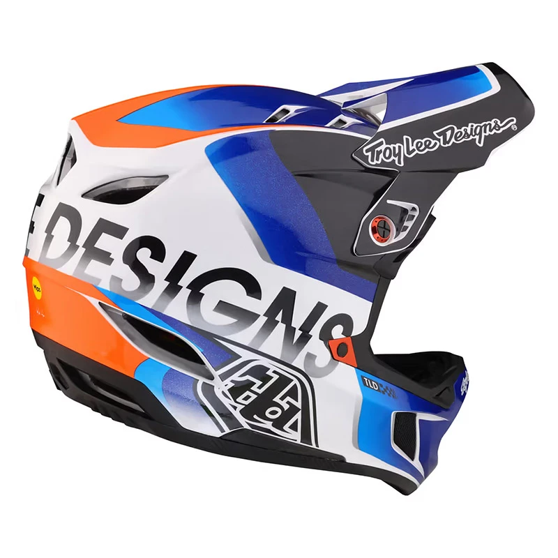 Downhill Troy Lee Designs D4 Composite Qualifier Blu - immagine 2
