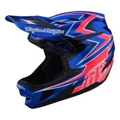 Downhill Casco Troy Lee Designs D4 Composite Volt Blu