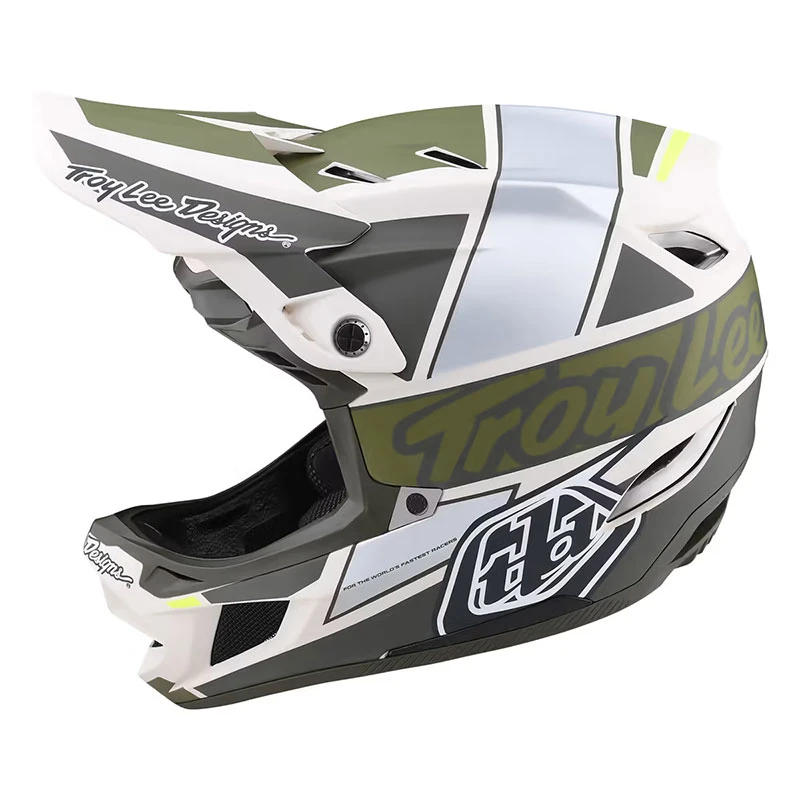 Downhill Casco Troy Lee Designs D4 Composite Team Verde